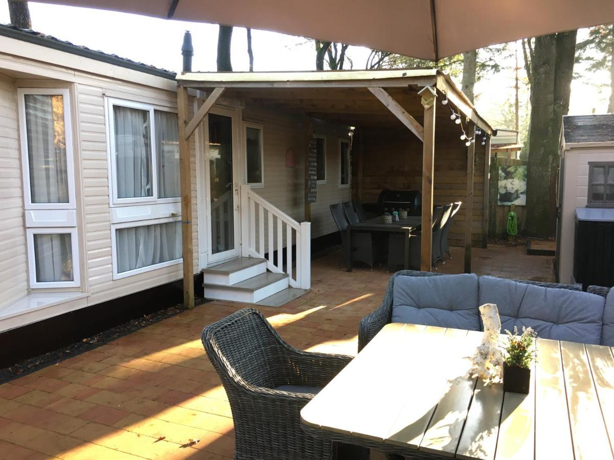 Prachtige Luxe Chalet Op De Veluwe Nabij הונדרלו מראה חיצוני תמונה