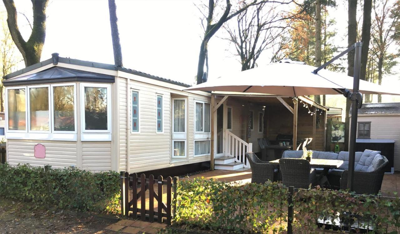 Prachtige Luxe Chalet Op De Veluwe Nabij הונדרלו מראה חיצוני תמונה